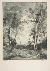 Das weiße Pferd, 1858