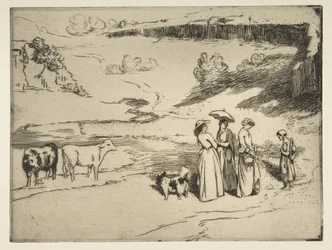 Les Demoiselles du village, 1869