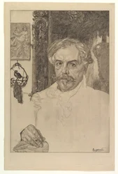 Porträt von Edmond de Goncourt (1881)