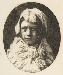 Porträt von Henri Houssaye als Kind, 1855-60