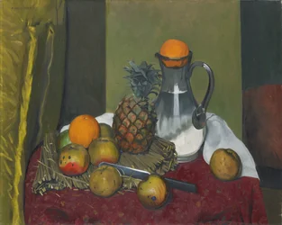 Äpfel und eine Ananas, 1923