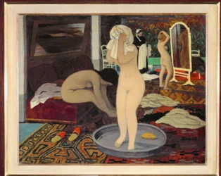 Femmes à leur toilette