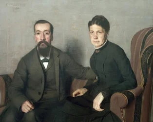 Porträt der Eltern des Künstlers