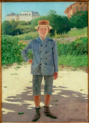 Porträt des jungen Delisle