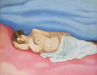 Liegender weiblicher Akt, 1913