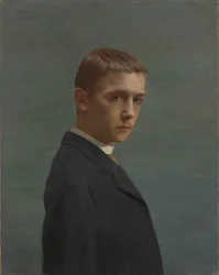 Selbstporträt im Alter von zwanzig Jahren, 1885