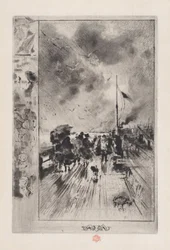 Ein Steg in England, 1879