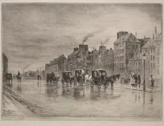 Ein Wintermorgen am Quai de l
