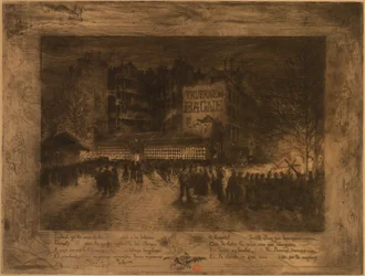 Der Platz der Märtyrer und die Taverne des Bagnes