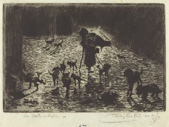 Les Noctambules Die Nachtstreuner, 1876-1877