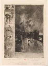Eine Landung in England, 1879