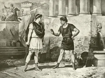 Komödie der Irrungen. Akt I, Szene II (Gravur)