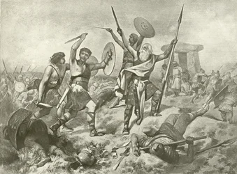 Cymbeline. Akt V, Szene II (Gravur)