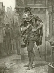 König Richard III. Akt I, Szene II (Gravur)