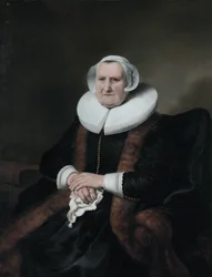 Porträt von Elisabeth Jacobsdr. Bas