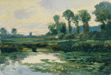 Elbeland (aus der Mappe „16 Ansichten tschechischer Landschaften 