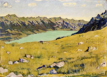 Der Brienzersee von Breitlauenen aus, 1906