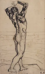 Männlicher Akt, Studie für die Wahrheit, um 1901-02