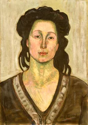 Porträt von Jeanne Cerani, 1910