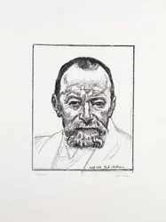 Selbstporträt, um 1916-8