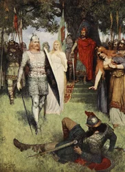 Er war gezwungen nachzugeben, aus 