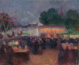 Nachtmarkt in Saint-Pol-de-Léon