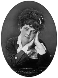 Jeanne Samary, französische Schauspielerin und Model