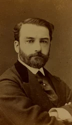 Porträt von Léon Joseph Florentin Bonnat, französischer Maler; Carte de Visite