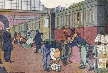 Der Bahnhof, in Imagier de l
