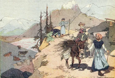Zum Berg, in Imagier de l