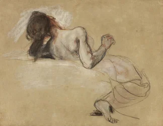 Kauernde Frau, 1827
