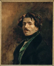 Delacroix, Selbstporträt