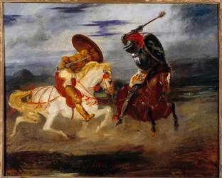 Ritterkampf auf dem Land