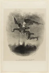 Mephistopheles in der Luft (Frontispiz aus Faust)