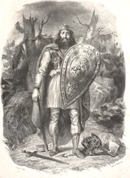 Ohne Titel, graviert von Godefroy Engelmann