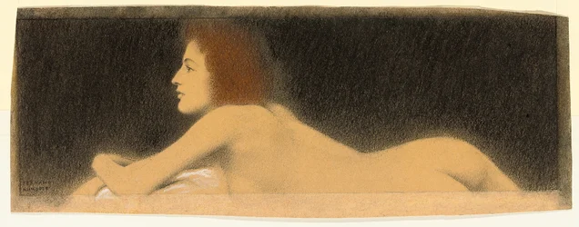 Aktstudie, um 1910