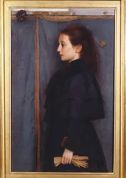 Porträt von Jeanne de Bauer, 1890