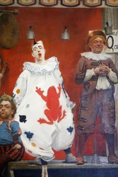 Die Akrobaten (Detail), 1888