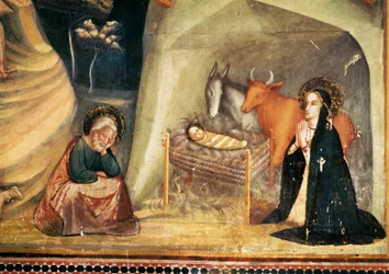 Geburt Christi, aus der Kapelle des Heiligen Michael, Kloster von Pedralbes, Barcelona