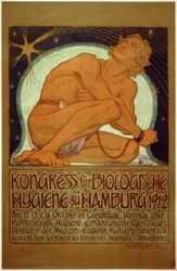 Kongress für Biologische Hygiene zu Hamburg 1912 (Poster, 1912)