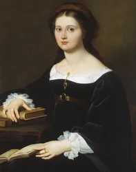 Porträt von Costanza Monti Perticari, 1819-1821