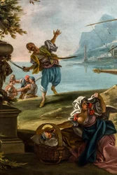 Piratenangriff, ca. 1735/40