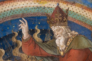 Gott, Detail der Krönung Mariens