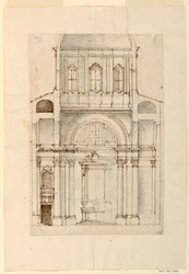 Abschnitt einer Apsis