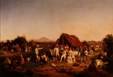 Die Jagdgesellschaft von Ferdinand II. von Neapel