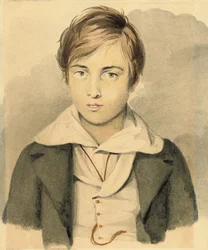 Porträt von William Michael Rossetti