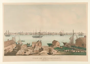 Ansicht von Newburyport (von Salisbury)