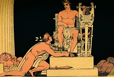 Orestes fleht Apollo an, 1880