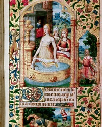 Bathseba im Bad wird von König David beobachtet