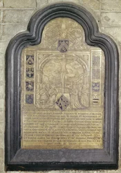 Epitaph von Francois van Wychhuus, Ende des 16. Jahrhunderts
